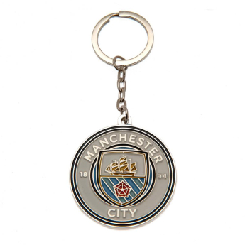 Manchester City klíčenka a odznáček design set