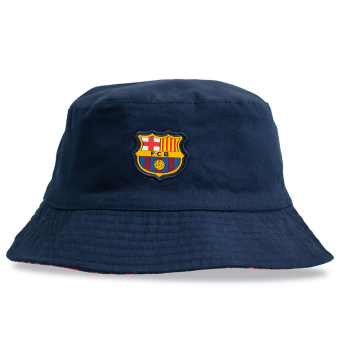 FC Barcelona klobouk reversible navy and red