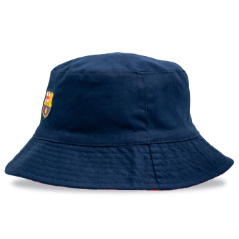 FC Barcelona klobouk reversible navy and red