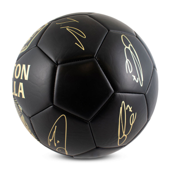 Aston Villa fotbalový mini míč Sig Gold Phantom - size 1
