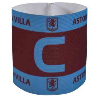 Aston Villa kapitánská páska crest in team colours