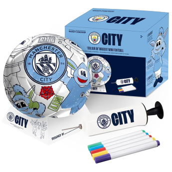Manchester City fotbalový míč Colour - size 2
