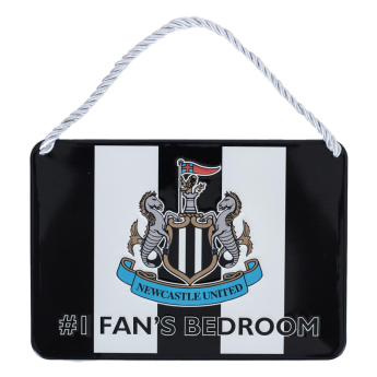 Newcastle United cedule na zeď No1 Fan Stripe Bedroom
