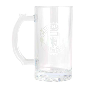 Manchester United pivní sklenice Mono Crest Stein