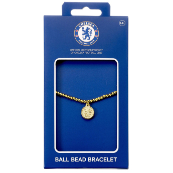 FC Chelsea náramek Gold Finish Bead
