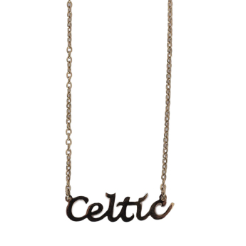 FC Celtic přívěšek na krk Gold Plated Name Dropper Necklace
