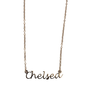 FC Chelsea přívěšek na krk Gold Plated Name Dropper Necklace