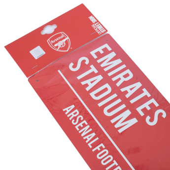 FC Arsenal cedule na zeď Colour Street