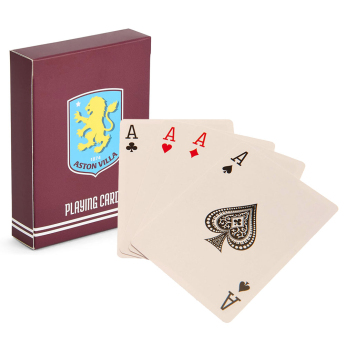 Aston Villa hrací karty Playing