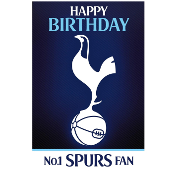 Tottenham Hotspur narozeninové přání 3D Lenticular