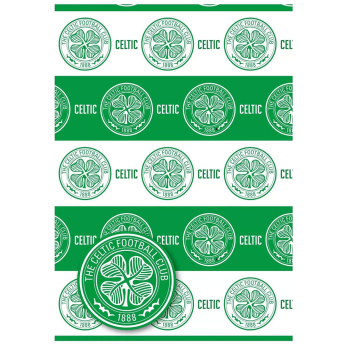 FC Celtic balící papír Christmas 2 pcs