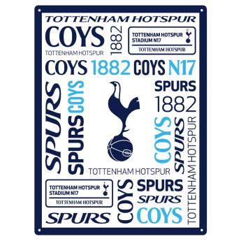Tottenham Hotspur cedule na zeď Large Montage Sign