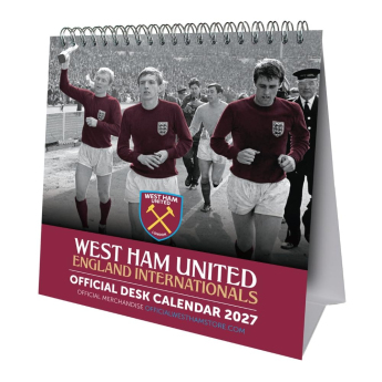 West Ham United stolní kalendář 2027