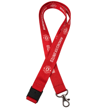 Manchester United přívěšek na krk Wordmark Lanyard