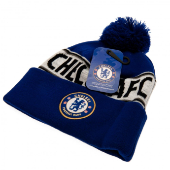 FC Chelsea zimní čepice text