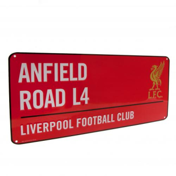 FC Liverpool cedule na zeď colour