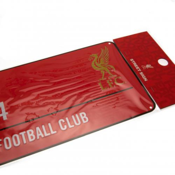 FC Liverpool cedule na zeď colour