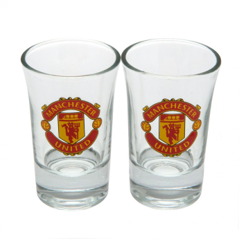Manchester United panák štamprle 2pk Shot Glass Set