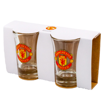 Manchester United panák štamprle 2pk Shot Glass Set