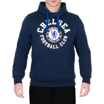 FC Chelsea pánská mikina s kapucí SLab Graphic navy