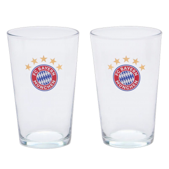 Bayern Mnichov set skleniček fan glass