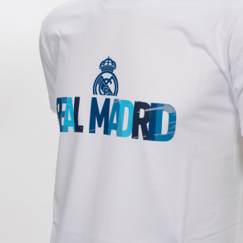 Real Madrid pánské tričko No80 Text white