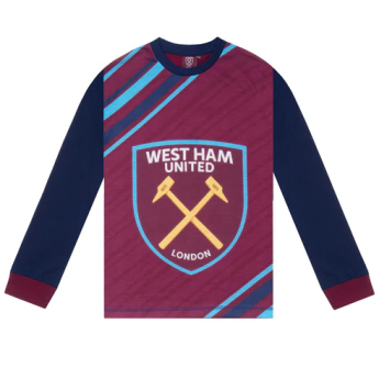 West Ham United dětské pyžamo Long navy