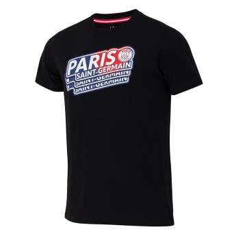 Paris Saint Germain pánské tričko Repeat black