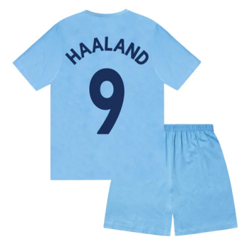 Manchester City dětské pyžamo Text Haaland