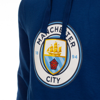 Manchester City pánská mikina s kapucí No1 navy