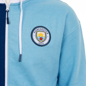 Manchester City pánská mikina s kapucí No2 zip half