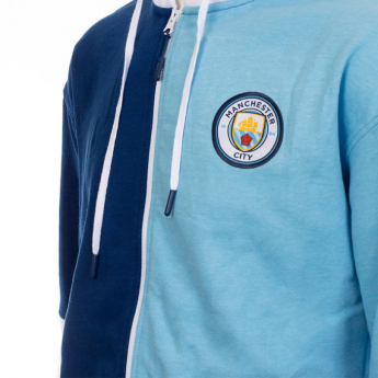 Manchester City pánská mikina s kapucí No2 zip half