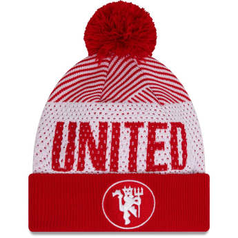 Manchester United dětská zimní čepice Engineered Cuff Red