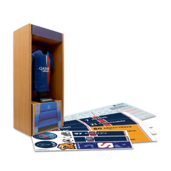 Paris Saint Germain 3D kovový model Home Jersey 2023/24 Locker Pack