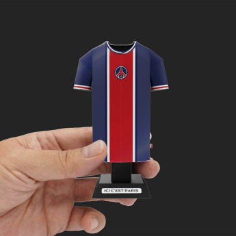 Paris Saint Germain 3D kovový model Retro Jersey Kit