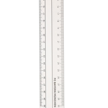 Bayern Mnichov pravítko 30 cm aluminium