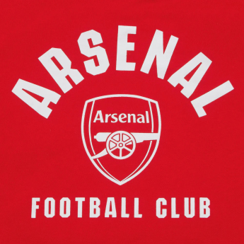FC Arsenal pánská mikina s kapucí Round red