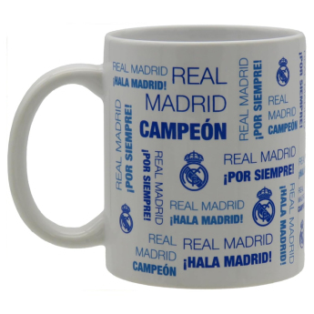 Real Madrid hrníček Text