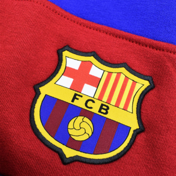FC Barcelona pánská mikina s kapucí Match