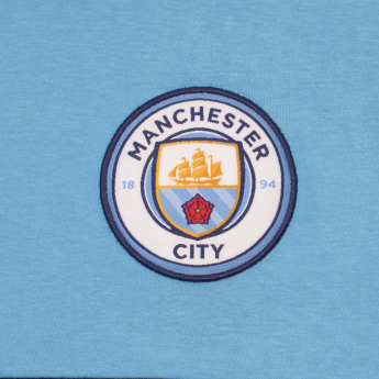 Manchester City pánské pyžamo Long Stripe
