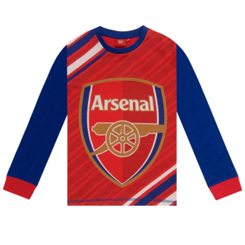 FC Arsenal dětské pyžamo Long red
