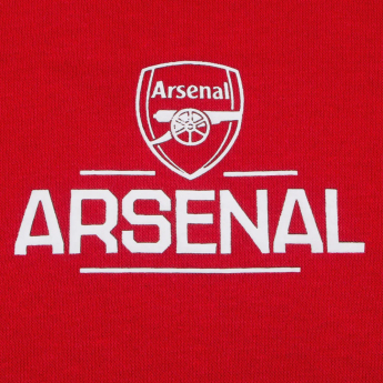 FC Arsenal pánská mikina s kapucí Zip red