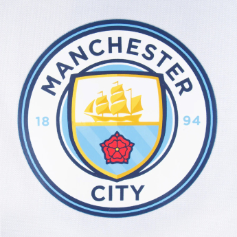 Manchester City pánská bunda s kapucí Shower white