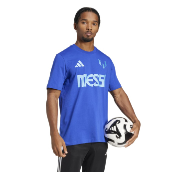 Lionel Messi pánské tričko MESSI Name and number blue