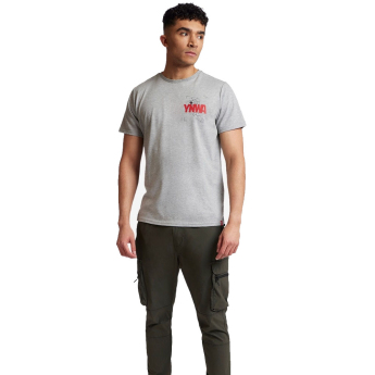 FC Liverpool pánské tričko Anfiled Map grey
