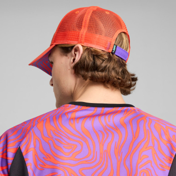 Neymar Jr čepice baseballová kšiltovka NEYMAR JR Trucker orange