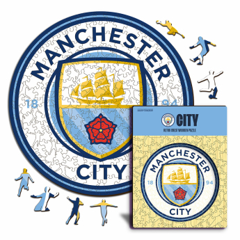 Manchester City dřevěné puzzle Crest 150 pcs