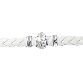 Real Madrid náramek Trenza white