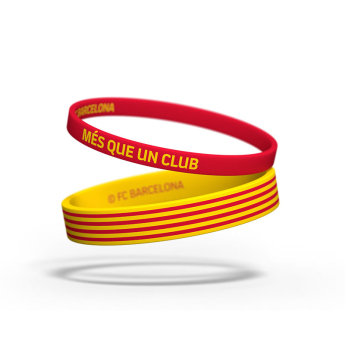FC Barcelona dětský gumový náramek 2pack Seneyra