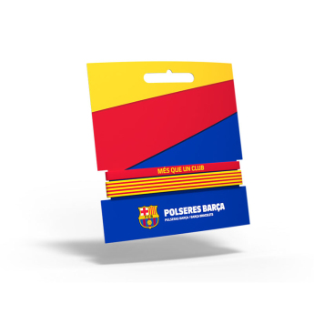 FC Barcelona dětský gumový náramek 2pack Seneyra